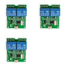 3X LCUS-2 Typ 2-Wege-USB-Relaismodul Intelligenter USB-Steuerschalter Computer Serieller Anschluss USB-Steuerrelais