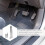 Stainless Steel U-Shaped Retractable Steering Wheel and 4