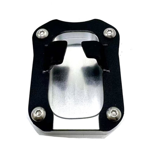 Per  Bear 650 2025- Pad di Ingrandimento per Cavalletto Laterale Argento
