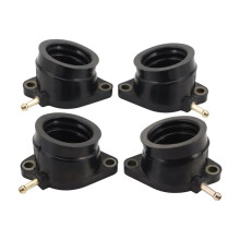 4 Piezas de Piezas de Motocicleta Interfaz de Carburador para FZS600 FAZER 5DM Colector de Salida de Carburador 5DM-13586-01