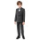 Ensemble de costume rayé pour garçon, gris foncé, 7-8 ans 2