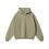Sweat à capuche chaud oversize doublé en coton pour l'hiver 1
