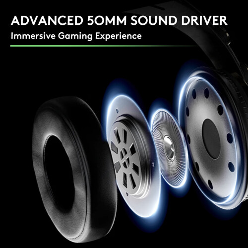 Casque de jeu avec micro pour PS5, PS4, PC et Switch, filaire, antibruit. 2