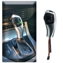 Car LED Gear Shift Knob Gear Stick for  1 3 5 6 Series E46 E60 E61 Gear Shifter Lever Handle Car Accessories