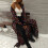 Boho-Cardigan, offener Maxi-Strickpullover im Azteken-Tribal-Stil 4