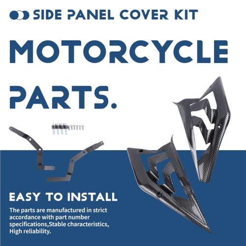Side Panel Cover Frame Spoiler Guard Fairing  Side Panel Shell for  675SR Motorcycle Accessories ABS Carbon 1