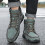 Men's Casual High-Top Leather Boots Warm Short Style 1
