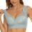 Dame blonde bralette solid stroppe wrap model 2