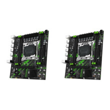 2X X99 PR9 Motherboard LGA 2011-3 Supports 4X DDR4 RAM Gigabit LAN /NVME M.2 Supports E5 26XX V3 CPU