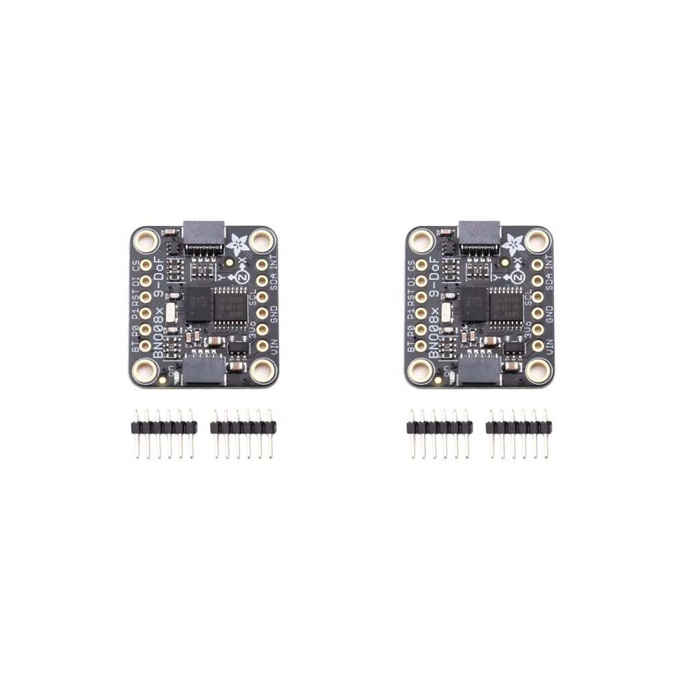 2X For Adafruit 9-Dof Orientation Imu Fusion Breakout - Bno085 (Bno080) - Stemma Qt / Qwiic 4713332376106
