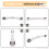 1021418-00-B Car Rear Upper Control Arm for  Model S (2012-2021) 7