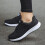 Γυναικεία Παπούτσια Τρεξίματος Μαύρα Mesh Casual Flat Μέγεθος 39 8
