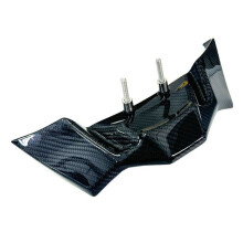 Spoiler Dianteiro de Fibra de Carbono para Motocicleta, Aerodinâmica Frontal com Downforce para S1000R M1000R 2021-2024