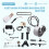 450W High-Power Brushed Motor Bicycle Modification Kit 24V  Reduction Motor Modification Set for Right Side Bicycle 2