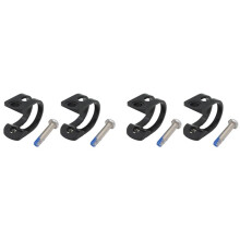 4Pcs Bike Brake Lever Clamp Stainless Bolt Bicycle Brake Lever Clamp Ring for E7 E9 X0 GUIDE R RSC CODE