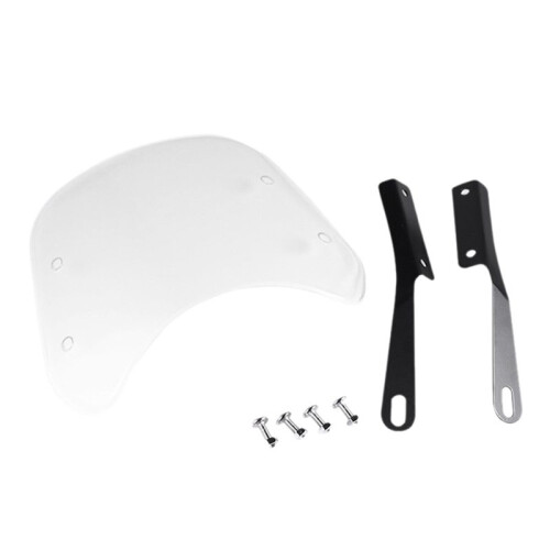 Motorcycle Windshield Front Headlight Windshield Motorcycle Universal Wind Deflector Fairing 2