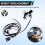 Car Exhaust Pipe System Universal Modification Vacuum Solenoid Valve Remote Control  with Light Button 7