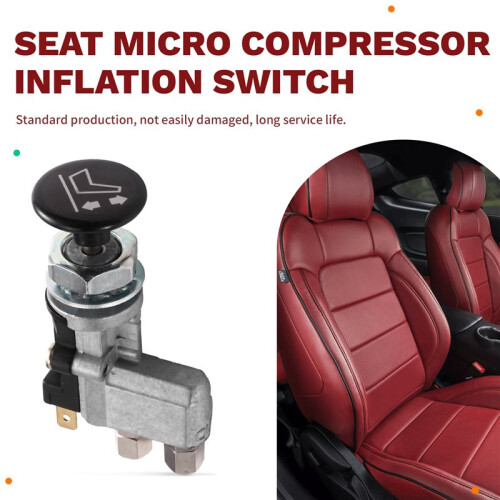 Bil Luftfjädring Stötdämpare Sits Luftpump för  Ventil Sits Mikro-Kompressor Inflationsswitch 2