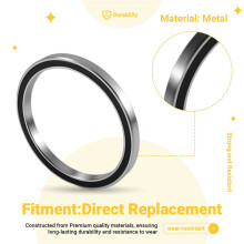 JA025XP0 Thin Section Bearings (2.5x3x0.25 Inch)(63.5x76.2x6.35 mm) Sealed Type X