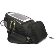 Motorcycle Oil Tank Bag Outdoor Multifunctional Tank Bag Navigation Bag Fixed Strap+Strong Magnet 32x18x7CM