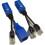1pair RJ45 Splitter Combiner Upoe Cable Kit POE Adapter Cable Connectors Passive Power Cable 4