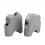 Motorcycle Accessories Handlebar Riser Adjustable Heightening Clamp Riser Kit for  R12 R12 NineT NINE T Silver 3