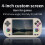 ANBERNIC RG40XX H Retro Handheld Game Console WiFi 4.0 Polegadas IPS Linux 64 GB 5000+ Jogos  Cinza 2
