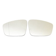2 Stuks Verwarmde Vlakke Achteruitkijkspiegels voor Kever 5C6857521J 5C6857522J