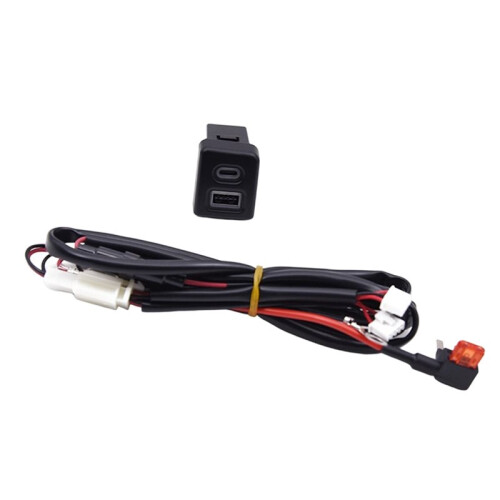 Schnellladebuchse mit USB-Typ-C-Anschluss für  Multivan T5 (QC3.0) 2