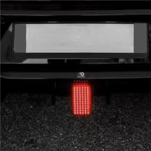 72 LED Car Rear Brake Lights Diffuser Spoiler LED Lights Bumper Cover  Lamp for Universal Car 2