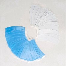 288 Pz/ Blu Fisso Doppio Nastro Parrucca Adesivo Esteso Nastro per Capelli Impermeabile per Toupee Parrucca del Merletto Pellicola con Linea di