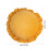 Round Cushion Yellow Decorative Throw Pillow 1 Piece 3