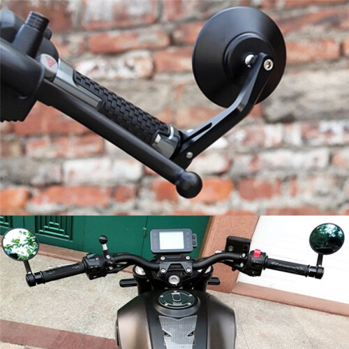 Motorcycle Rearview Mirror for  Trident 660 Handle Bar Mirror Side Mirror Motorcycle Accessories 1