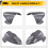 Motorcycle Touring Windshield Windscreen Wind Screen Deflectors Viser Visor for   457 RS457 2024 2025 A 5