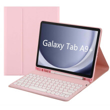 Toetsenbordhoes voor Galaxy Tab A9Plus 11" Roze TPU Folio