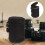Black Camera Lens Storage Bag for Drop Protection1Pack 1