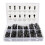 240 Pcs Bumper Clips Car Clips Plastic Rivets Fasteners Push Retainer Kit for 5