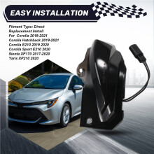 Dynamisk LED-Blinkers, Blinkers, Sekventiell Blinkers, Backspegellampa för   Yaris Sienta