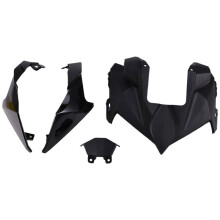 Motorcykel Front Strålkastare Ram Strålkastare Montering Trim för Z250 Z900 Z650 Z400 KLR650 ZR1000 2019-2023 Svart