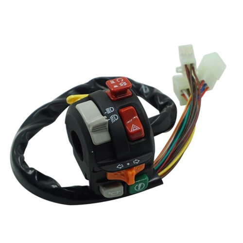 710004040 Interruptor de Controle de Guidão de Motocicleta 7/8 Polegadas 22 mm para Outlander Renegade 400-1000 2012-2017 Interruptor Multifuncional