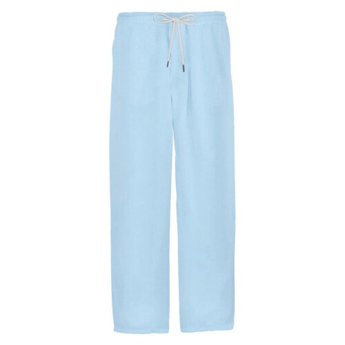 Pantaloni estivi da uomo in cotone e lino 2