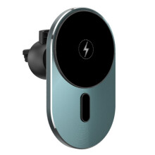 Cargador Inalámbrico Magnético para Coche Macsafe para 13/12, Soporte Magnético para Ventilación de Coche, Estación de Carga Rápida de 15 W.