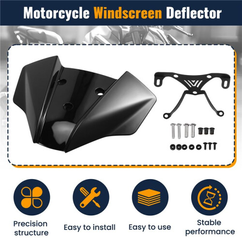 Motorcycle Windscreen Deflector Windshield Fairing for  390 125 2017-2023 Front Wind Deflector 1