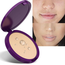 (102) 5 Colors Matte Full Natural Coverage Pressed Powder Oil Control Weightless Finishing Powder Foundation Makeup Concealer Cosmetic