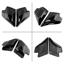 Motorcycle Left Right Battery Side Cover Fairing Protector Panel for Touring Electra Street Glide Road King 97-08