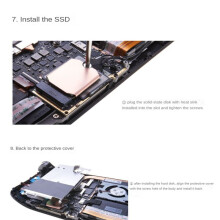 M.2 2230 SSD Koellichaam M2 NVMe Solid-State Harde Schijf Koperen Radiator voor 2230 SSD Koellichaam Gameconsole Thermische Pad,A