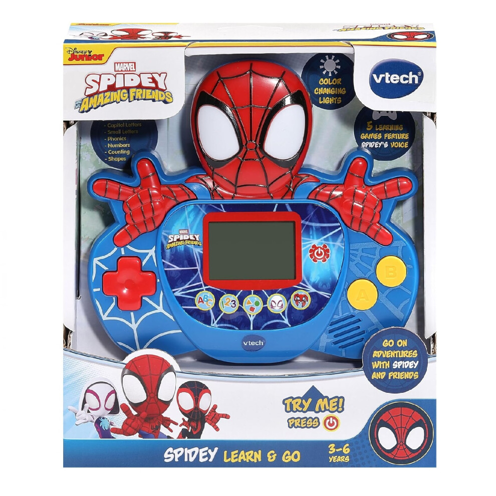 Vtech Spidey And His Amazing Friends Spidey Learn & Go