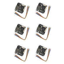 6X 48 V auf 12 V PoE-Modul für Sicherheits-CCTV-Netzwerk-IP-Kameras Power Over Ethernet-Module IEEE802.3af 12 V 1,5 A Ausgang 15 W