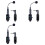 3X UHF Wireless Saxophone Microphone System Clip- Instruments Professional Radio Microphone for Stage Performance B 1