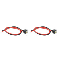 2X Connecteur Magnétique 10 A, Câble de Charge, Tête de Contact à Aspiration Magnétique, Borne Femelle à Courant Élevé, Ligne de Prise